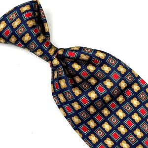 Vintage Silk Necktie Tie Made Italy 100%silk